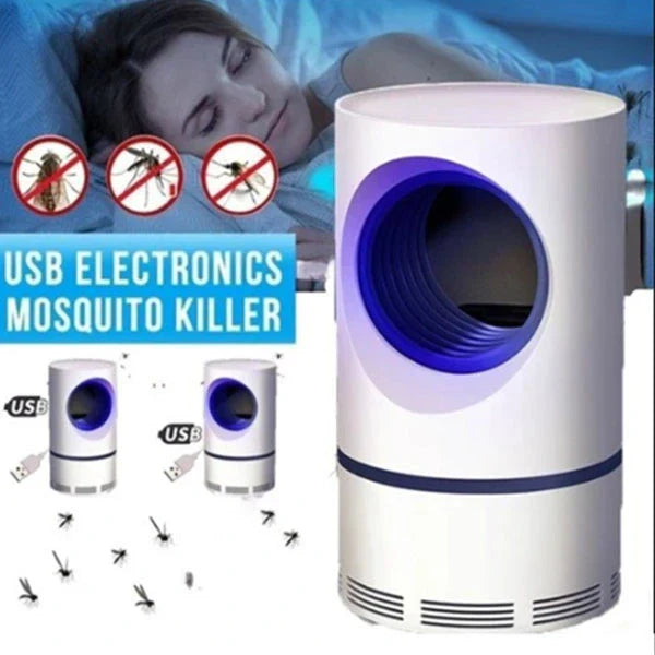 USB Mosquito Killer Lamp – Powerful UV Mosquito Trap | Silent & Chemical-Free Insect Catcher for Home & Office